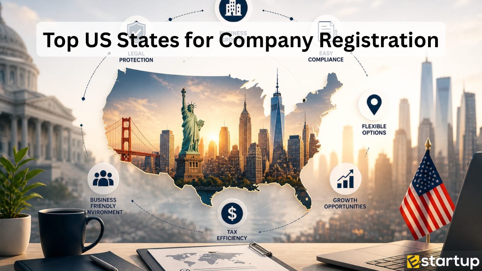 Top States for Company Registration in USA: Which One is Best for You?