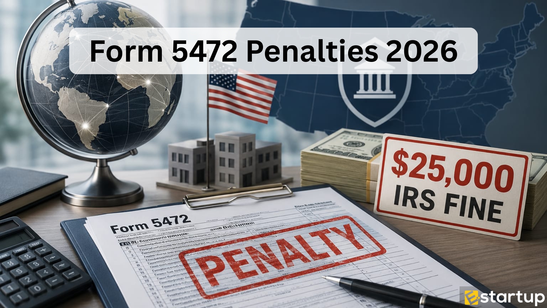 Form 5472 Penalties 2026: Avoiding $25,000 IRS Fines for Foreign-Owned US Entities