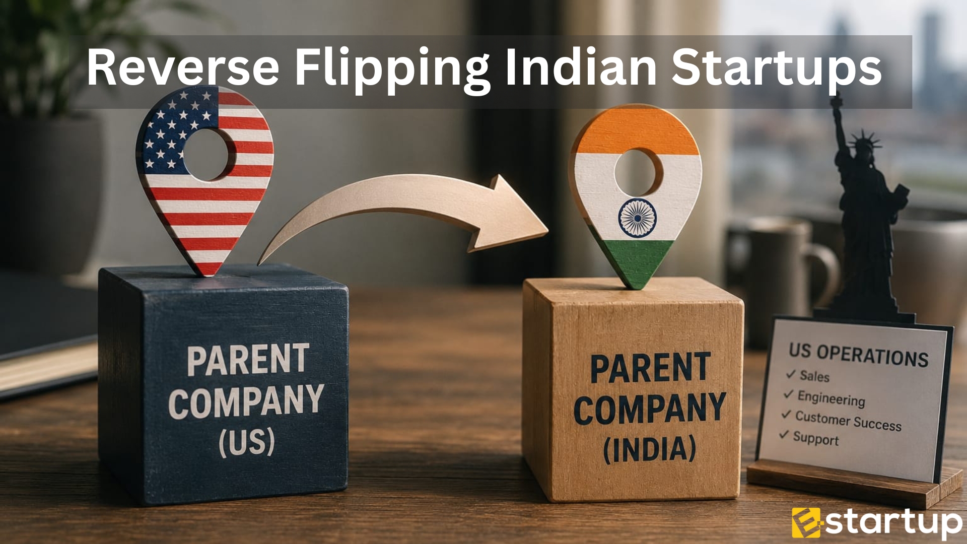 Reverse Flipping: Moving Your Indian Startup’s Parent Company to India While Keeping US Operations