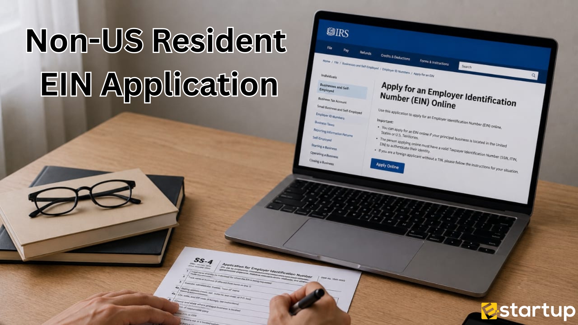 Non-US Resident EIN Application