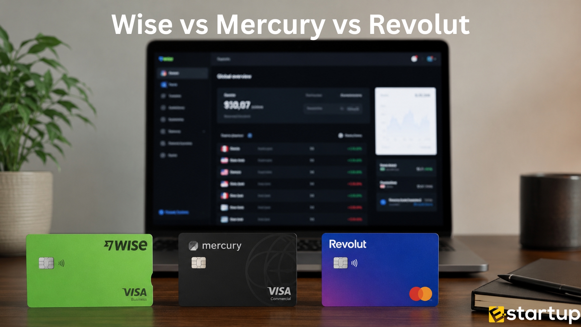 Wise vs Mercury vs Revolut