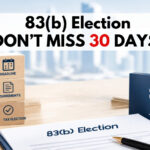 83(b) Election for US Startup filing and IRS Form 15620